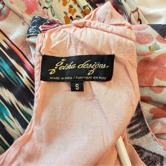 Anthropologie Geisha Designs Printed Patchwork Maxi
Dress Size Small - Picture 7 of 9